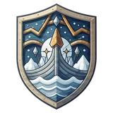 Brasão: Fiordes de Gelo