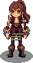 Viajante com a roupa de Fúria do Mapinguari